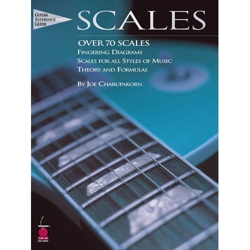 Scales Guitar Reference Guide by Cherry Lane Music - 224 Pages, 70+ Scales, Fingering Options, No Music Reading Required