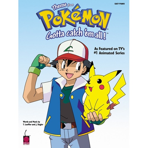 Pokemon Theme (Single Music Sheet) Easy Piano (Sheet Music)