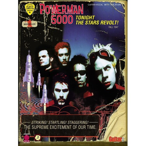 Powerman 5000 Tonight Stars Revolt Guitar TAB 
