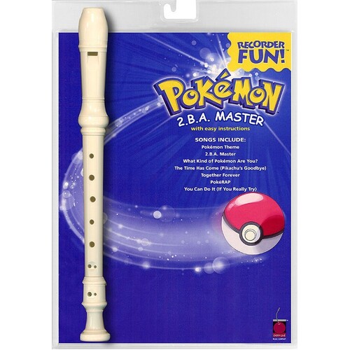 Pokemon Recorder Fun Pack Book/Recorder 