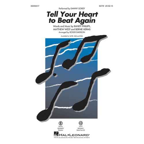 Tell Your Heart To Beat Again ShowTrax CD (CD Only)