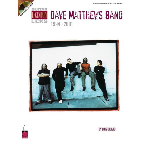 Dave Matthews Band Legendary Licks Book/CD Guitar (Softcover Book/CD)