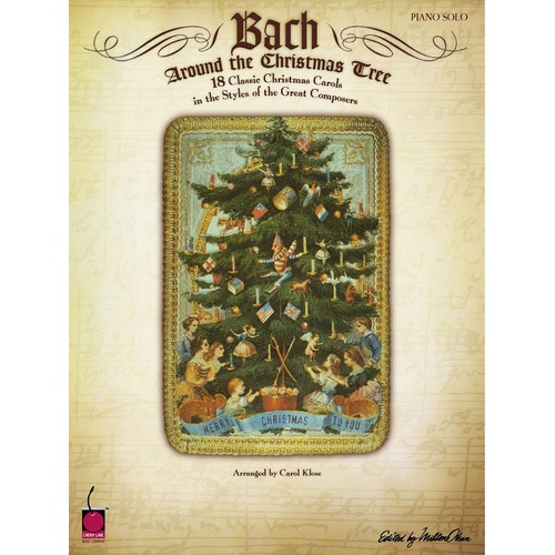 Bach Around The Christmas Tree Piano Solo (Softcover Book)