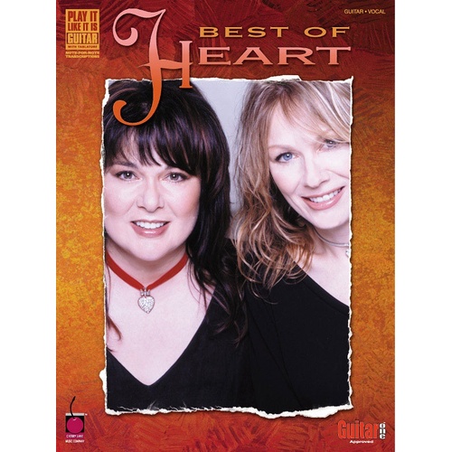 Best Of Heart Guitar TAB Pili (Softcover Book)