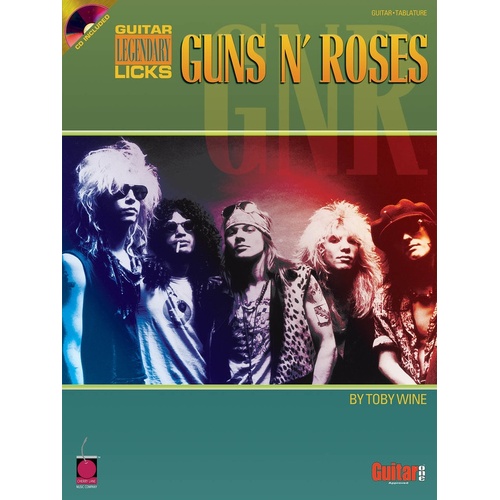 Guns N Roses Guitar Legendary Licks Book/CD (Softcover Book/CD)