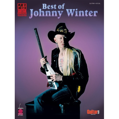 Best Of Johnny Winter Guitar TAB (Softcover Book)