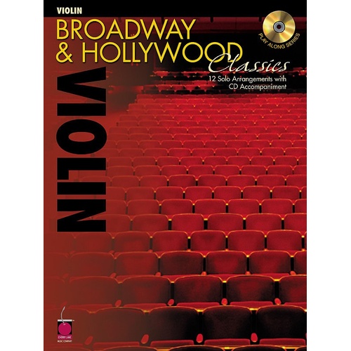 Broadway and Hollywood Classics Book/CD Violin 