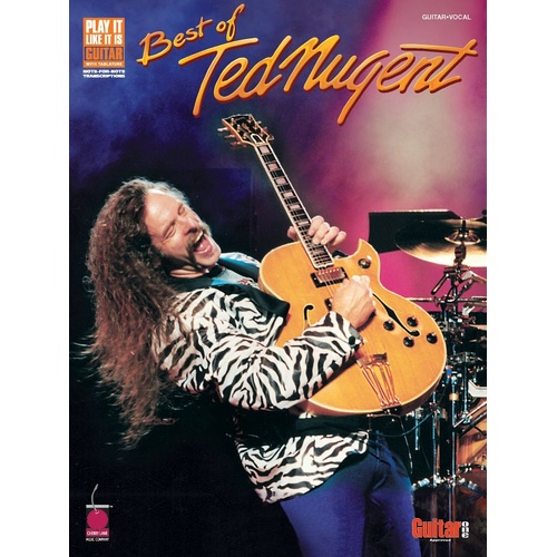 Best Of Ted Nugent Guitar TAB Pili (Softcover Book)