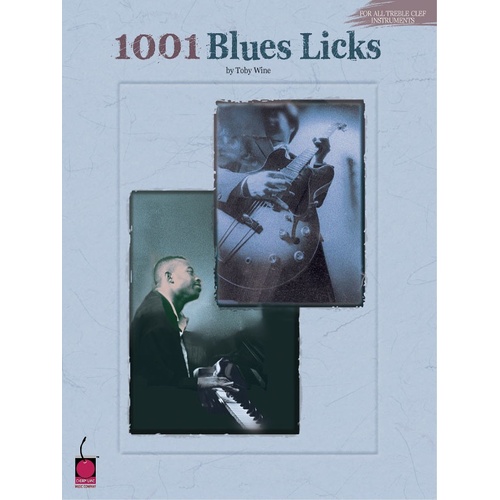 1001 Blues Licks For All Treble Clef Inst (Softcover Book)