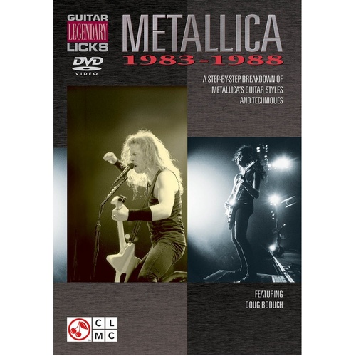 Metallica Guitar 1983-1988 DVD (DVD Only)