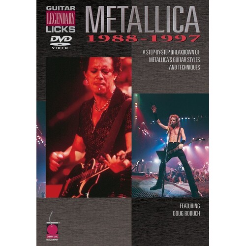Metallica Guitar 1988-1997 DVD (DVD Only)