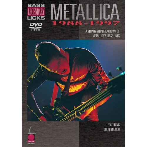 Metallica Bass 1988-1997 DVD