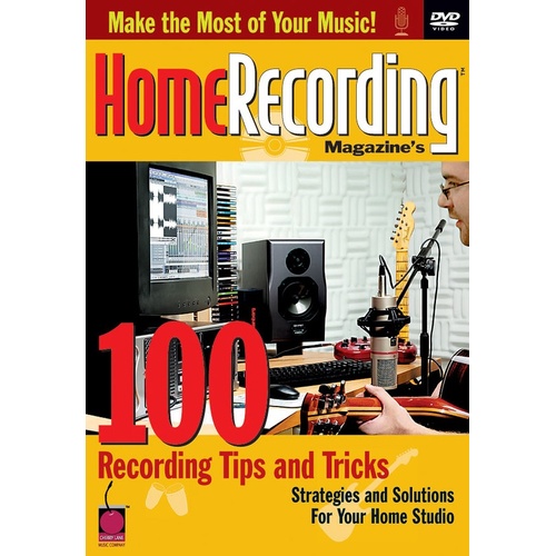 100 Recording Tips and Tricks DVD (DVD Only)