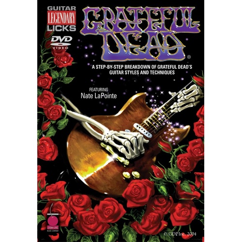 Grateful Dead Guitar Legendary Licks DVD (DVD Only)
