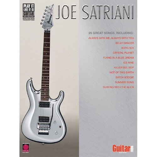 Joe Satriani Anthology Guitar TAB Pili (Softcover Book)