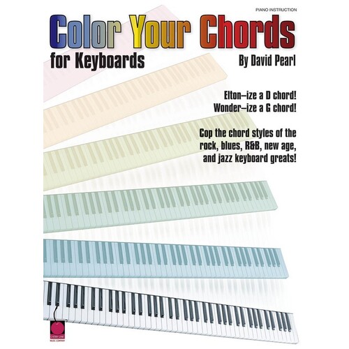 Color Your Chords For Keyboards (Softcover Book)