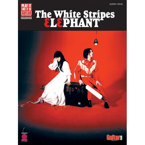 The White Stripes - Elephant Guitar TAB Pilii (Softcover Book)