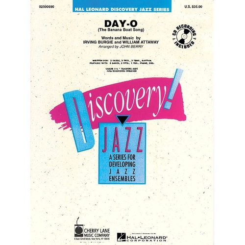 Discovery Jazz Ensemble - Day-O (The Banana Boat Song) 1.5 (Music Score/Parts)