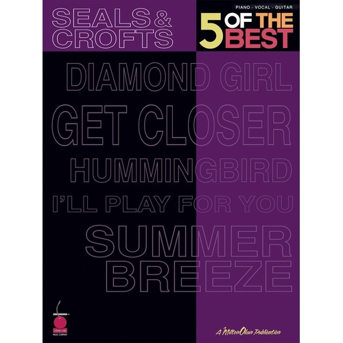 Seals and Crofts 5 Of The Best PVG (Softcover Book)