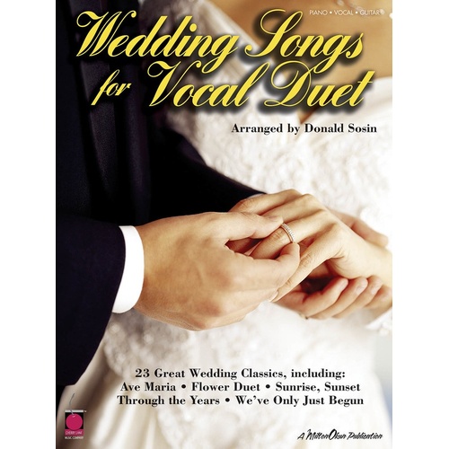 Wedding Songs For Vocal Duet High/Low Voice PV (Softcover Book)