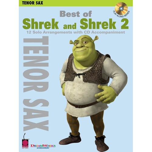 Best Of Shrek And Shrek 2 Book/CD Tenor Sax 