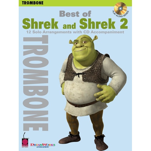 Best Of Shrek And Shrek 2 Book/CD Trombone 