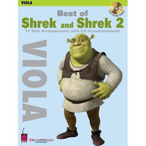 Best Of Shrek And Shrek 2 Book/CD Viola 