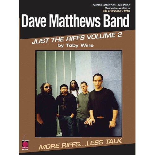 Dave Matthews Band Just The Riffs Vol 2 Guitar 
