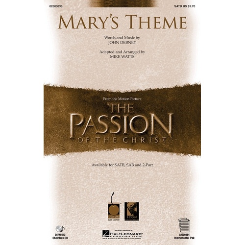 Marys Theme SATB 