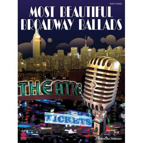 Most Beautiful Broadway Ballads Easy Piano (Softcover Book)
