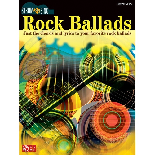 Rock Ballads Strum And Sing Chords Lyrics Guitar (Softcover Book)