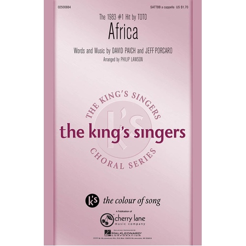 Africa SaTTBB A Cappella (Octavo)
