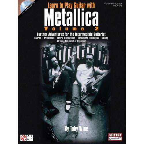 Learn To Play Guitar With Metallica V2 Book/CD (Softcover Book/CD)