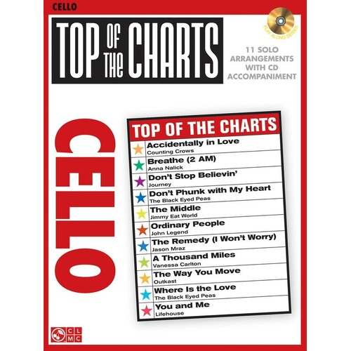 Top Of The Charts Book/CD Vlc (Softcover Book/CD)