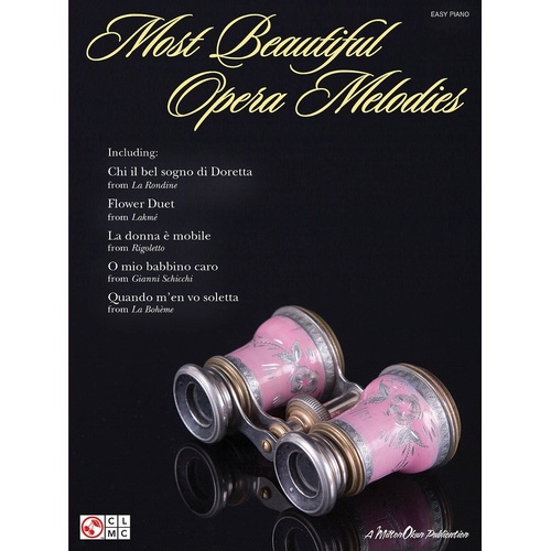 Most Beautiful Opera Melodies Easy Piano (Softcover Book)