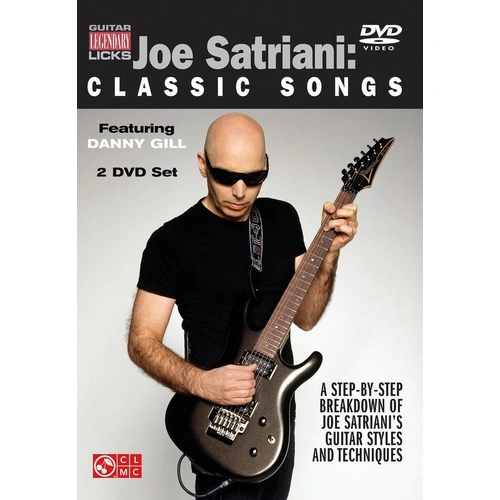 Joe Satriani Classic Songs 2 DVD Legendary Licks Guitar Lessons
