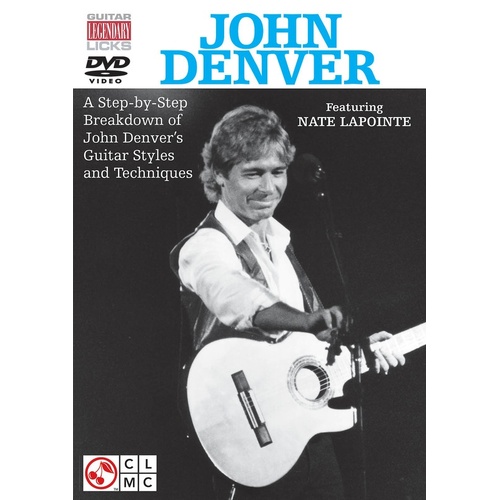 John Denver Legendary Licks Guitar DVD (DVD Only)