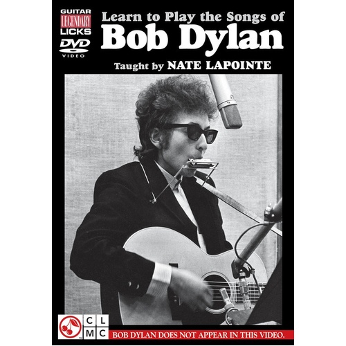 Learn To Play The Songs Of Bob Dylan DVD (DVD Only)
