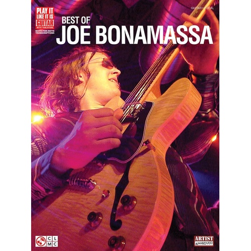 Best Of Joe Bonamassa Pili Guitar TAB (Softcover Book)