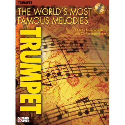 Worlds Most Famous Melodies Trumpet Book/CD (Softcover Book/CD)