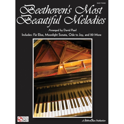 Beethovens Most Beautiful Melodies Easy Piano (Softcover Book)