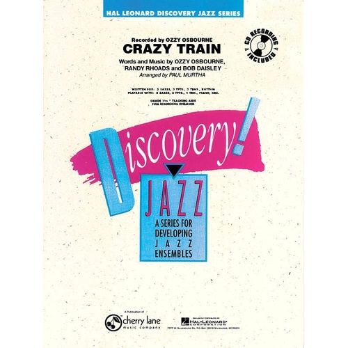 Discovery Jazz Ensemble - Crazy Train 1.5 (Music Score/Parts/CD)