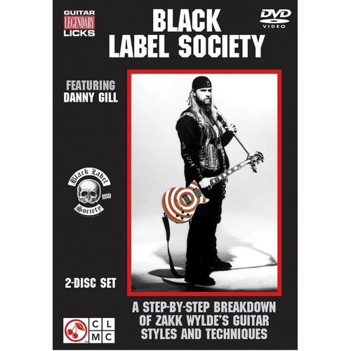 Black Label Society Legendary Licks Guitar DVD (2-DVD Set)