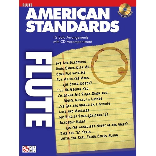American Standards Book/CD Flute (Softcover Book/CD)