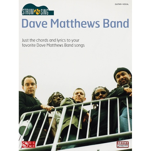 Dave Matthews Band Strum and Sing Guitar (Softcover Book)