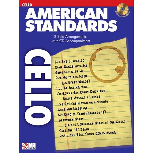 American Standards Book/CD Cello (Softcover Book/CD)