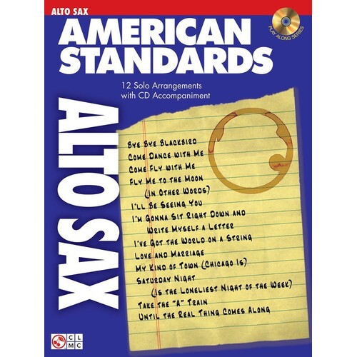 American Standards Book/CD Alto Sax (Softcover Book/CD)