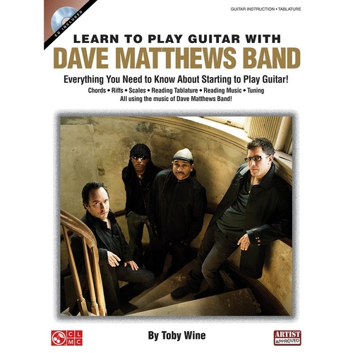 Learn To Play Guitar With Dave Matthews Band Book/ (Softcover Book/CD)