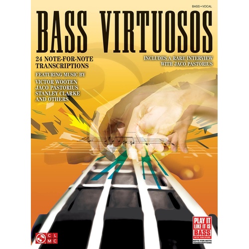 Bass Virtuosos Bass TAB (Softcover Book)