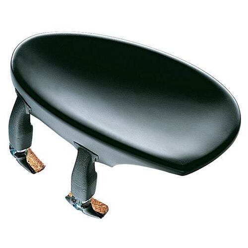 Wittner Side-Mount Chin Rest for 4/4 Violin, Antiallergic, Anatomically Designed, High-Tech Composite Material, Easy Fitting with Screwdriver Included